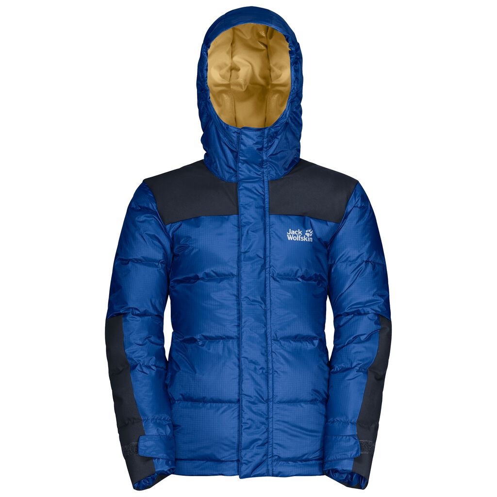 Jack Wolfskin MOUNT COOK Vestes Enfant Bleu - EWQGJZB-64